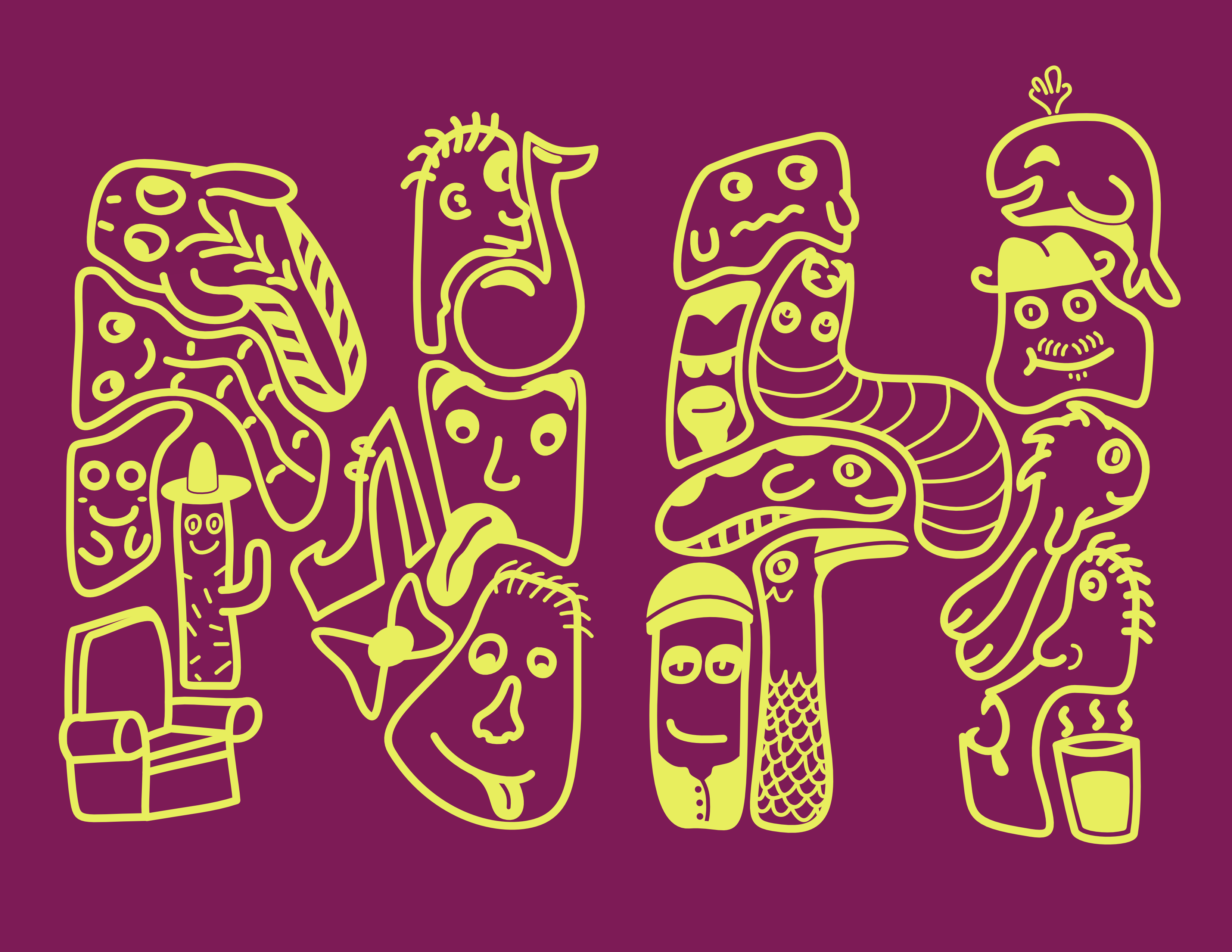 Noble House Monsters (no logo)