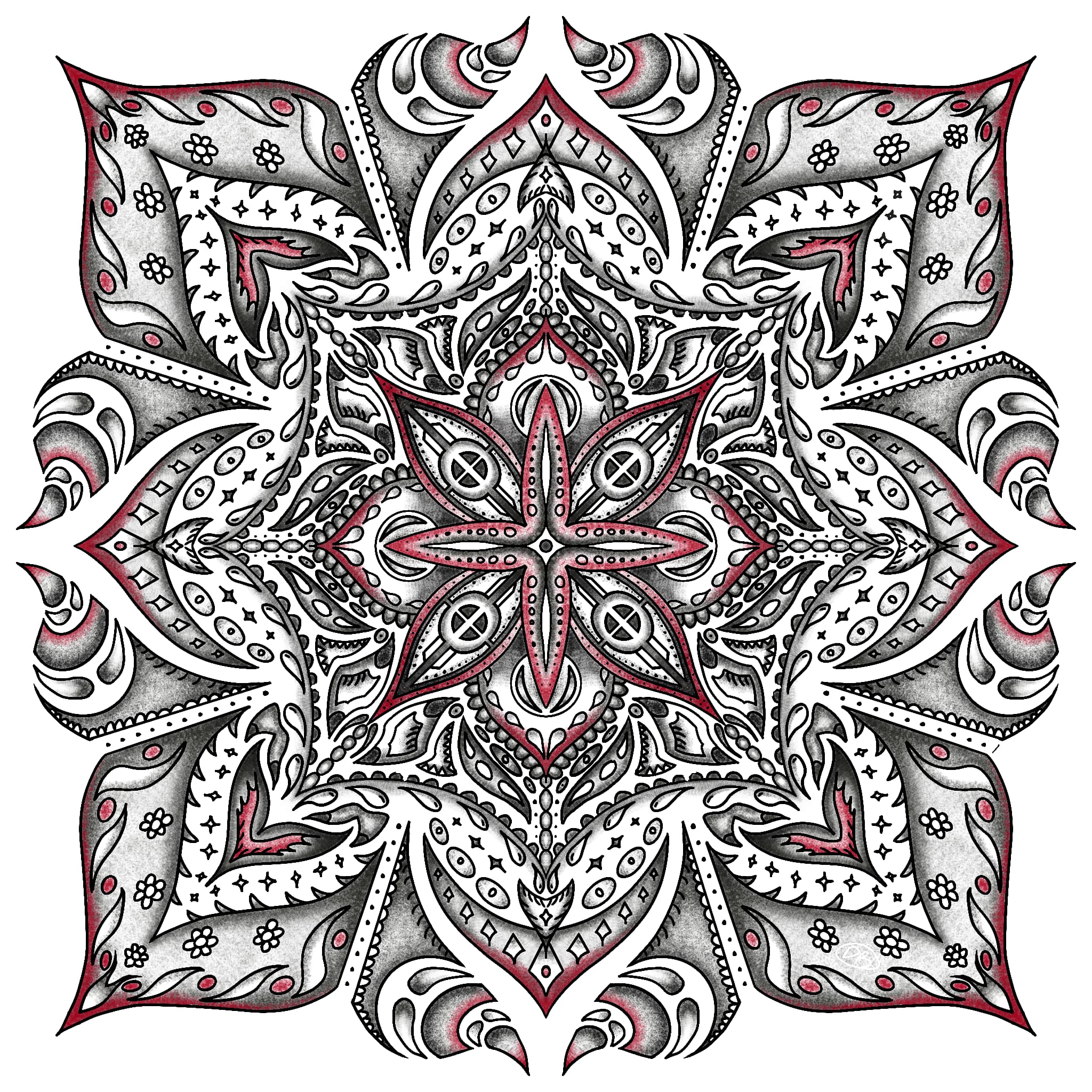 Red Mandala
